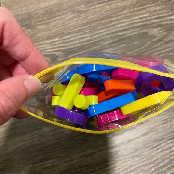 Bag of letter alphabet magnets for kids and tots! - Picture 3 of 4